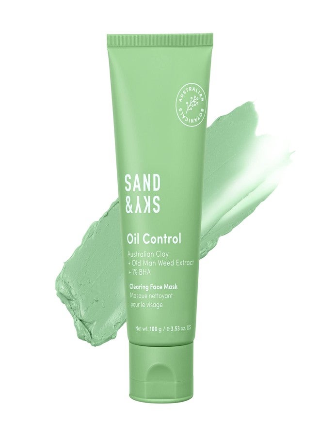 Sand & Sky Oil Control Blemish Clearing Clay Face Mask with Salicylic Acid & Niacinamide - Blemish Fighting Mask, Minimizes Redness, Tightens Pores - Image 1